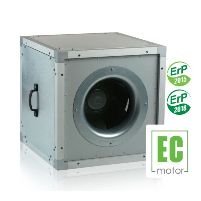 Potrubní izolovaný ventilátor pro vysoké objemové průtoky  VENTS VS 400 EC
