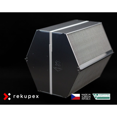 Entalpický výmenník tepla RFK+16-500-28 RECUTECH (entalpický rekuperátor na rekuperáciu vzduchu)