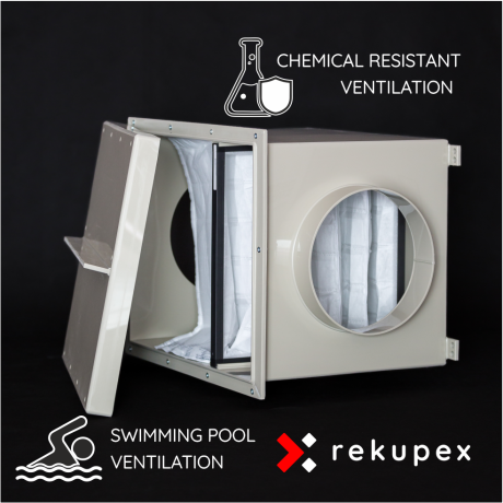 ResiX X-PP - Ø100–630 mm - Chemically resistant polypropylene filter box