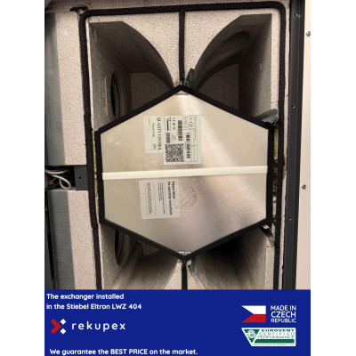 Stiebel-Eltron LWZ 604-5-8, 303, 304, 403, 404, 504 - RECUTECH entalpiacserélő