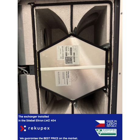 Tecalor TCO 2.5, THZ 303, 304, 403, 404, 504-5.5-8.5 - échangeur enthalpique RECUTECH (compatible)