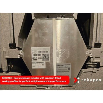 Intercambiador de entalpía RECUTECH Wolf CWL-2-325