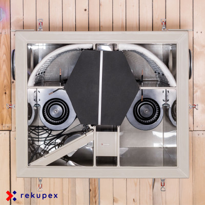 RECUBOX® HRV 360 VENT-READY – ready for CONSTANT FLOW EC fans