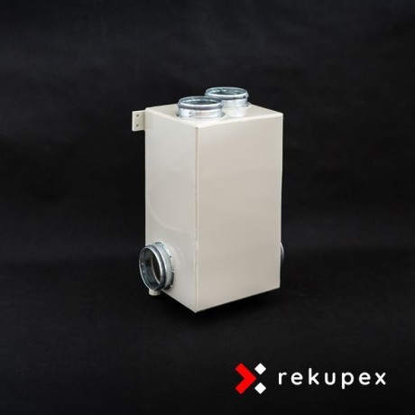 RECUBOX® RX 02/200 - 210 m3/h (hűtőszekrényben elhelyezett hőcserélő, hővisszanyerő doboz, levegővisszanyerő, hővisszanyerő egys