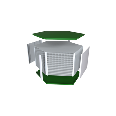 Thessla Green AirPack Home 600v/800v – enthalpiewarmtewisselaar ZERN (compatibel)