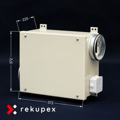 RECUBOX® AIRBOX SLIM 250 – izolovaný box pro ventilátory AFL Constant Flow