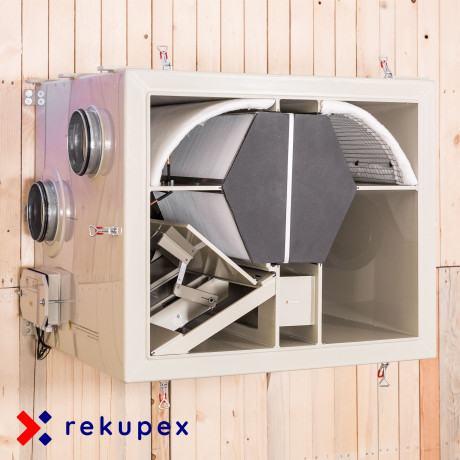 RECUBOX® HRV 360 VENT-READY TOP – Ready for CONSTANT FLOW EC Fans