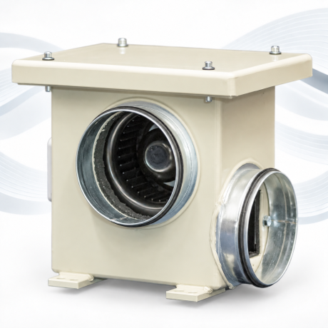 AIRBOX 90 360 – Insulated Right-Angle Box for AFL Constant Flow EC Fans