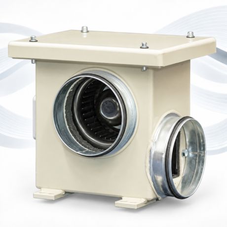 AIRBOX 90 360 – Insulated Right-Angle Box for AFL Constant Flow EC Fans