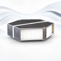 Échangeur de chaleur à récupération RSX-P 03/100 (récupérateur d'air chaud à contre-courant pour la récupération d'air)