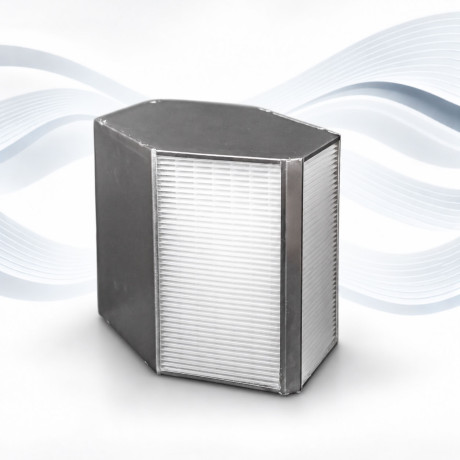 Rekuperationsvarmeveksler RX-P 02/200 (modstrøms varmluftrekuperator til luftgenvinding)