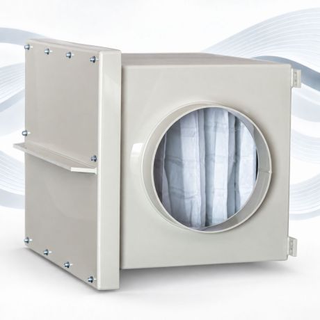 ResiX X-PP - Ø100–630 mm - Chemically resistant polypropylene filter box