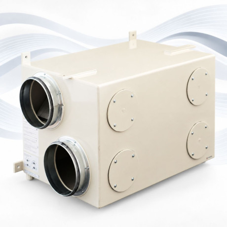RECUBOX® RX 08/400 - 1600 m3/heure (échangeur de récupération en caisson, récupérateur, récupération d'air, unité de récupératio