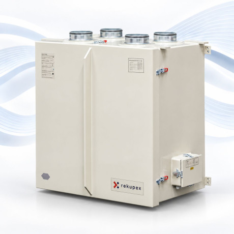 Enthalpy RECUBOX® ERV 250 VENT-READY TOP – ready for CONSTANT FLOW EC fans