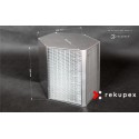 Scambiatore di calore entalpico RFK+23-200-22 RECUTECH (recuperatore entalpico per il recupero dell'aria)